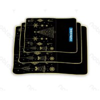 Nobleza matrac pre psy vysoký čierny 100 x 70 x 10 cm